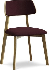 Borvörös tömörfa étkezőszék Niu – Makamii