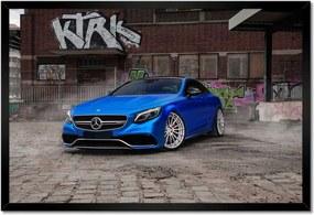 Poszterek keretben 60x40 Mercedes sportautó