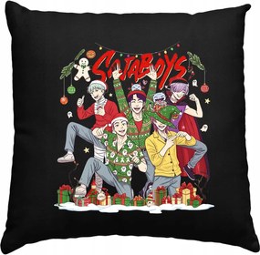 Saja Boys Demon Hunters párna, fekete