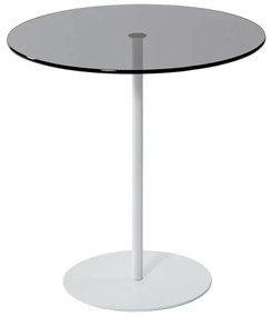 Kisasztal CHILL 50x50 cm fehér/fekete