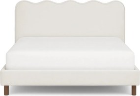 IZMIR ágy 160x200 cm, krém boucle