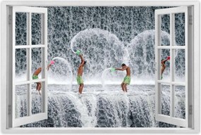 Poszterek 60x40 Vízesés Tájképek