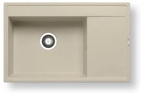 Pyramis 70074201 - CAMEA 79x50 cm gránit/bézs konyhai mosogató