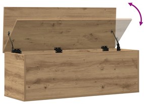 Kézműves Tölgy Tárolódoboz 102x35x35 cm Műanyag