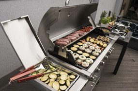 G21 Mexico BBQ Premium line gázgrill, 7 égő +ingyenes nyomásszabályozó szelep