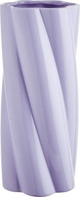 TWIST váza, világos lila 30cm