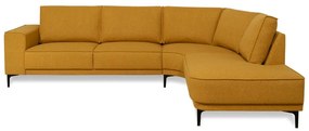 Mustársárga sarokkanapé (jobb oldali) Copenhagen – Scandic