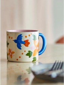 Fekete-bézs kerámia bögre szett 2 db-os 300 ml Maricala – Bloomingville