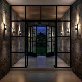 Lucide 27885/01/30 - Kültéri fali lámpa CLAIRE 1xE27/15W/230V IP54 fekete