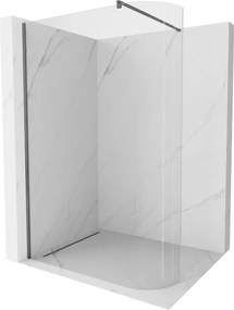 Mexen Kioto, Walk-In zuhany paraván 160 x 200 cm, 8 mm átlátszó üveg, grafit profil, 800-160-101-95-06