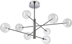 Mennyezeti Lámpa Króm IDEAL LUX 275178