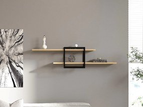 Fali polc Mone - Sapphire Oak