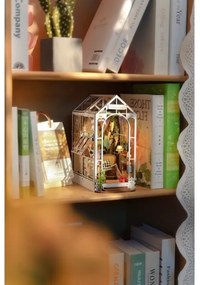 RoboTime - LED Könyvtámasz Kert ház 3D puzzle 2xAAA