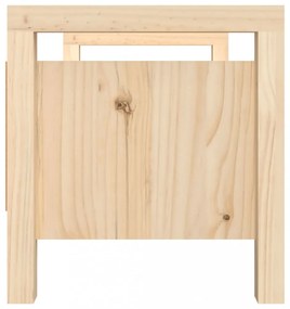tömör fenyőfa előszoba pad 80 x 40 x 43 cm
