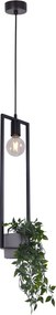 KAJA K-4037 ESTERA Fekete Színű Függeszték 1xE27 15W IP20