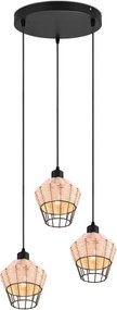 Trio BORKA R31263336 Függőlámpa 3x40w/e27 ip20