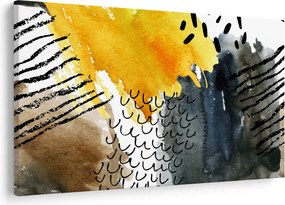 Kép - Absztrakt akvarell (90x60 cm)