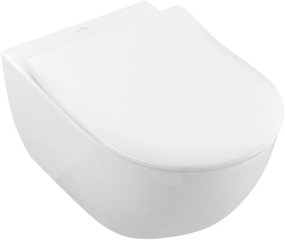 Villeroy & Boch 5614R201 - Falra szerelhető WC SoftClose ülőkével SUBWAY kerámia/fehér