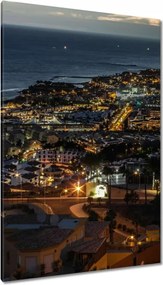 Festmények 80x120 Esti séta Kilátás