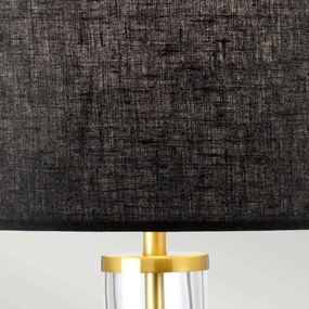 Elstead modern asztali lámpa orb sárgaréz elsorb-clear-ab-blk