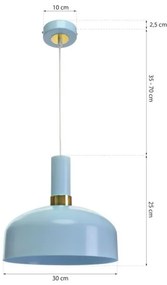 Csillár zsinóron MALMO 1xE27/60W/230V