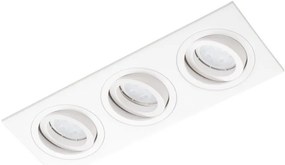 Lumifall ALCAZAR LMF.AZ543WW Beépíthető spotlámpa 3x50W/G5,3/MR16 lub GU10