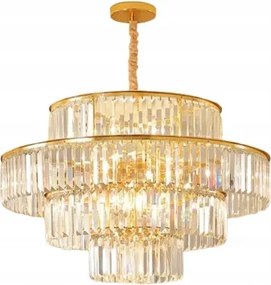 Palazzo kristály csillár arany 60 cm 10xE14