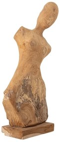 Leona teakfa szobor, magasság 70 cm - Bloomingville