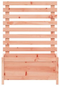 tömör duglászfenyő kerti növénytartó állvánnyal 79x39,5x114 cm
