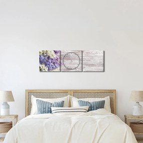 Orgona képe a fán (órával) (90x30 cm)