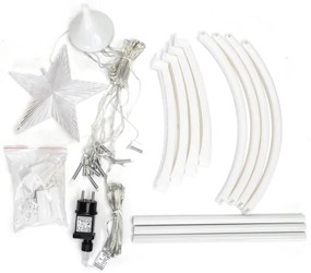 Aigostar - LED kültéri karácsonyi dekoráció LED/3,6W/230V 120 cm IP44 hideg fehér