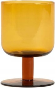 Polis pohár alacsony sárga 0,23 l Homla