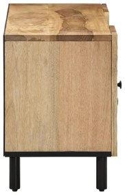 tömör mangófa TV-szekrény 105 x 33 x 46 cm