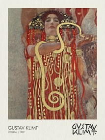 Reprodukció Hygieia (1907), Gustav Klimt