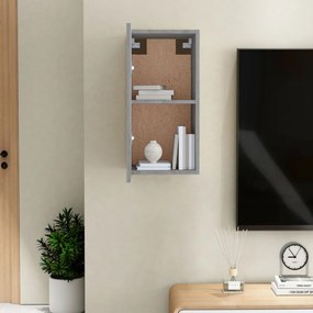 szürke sonoma színű szerelt fa TV-szekrény 30,5 x 30 x 60 cm