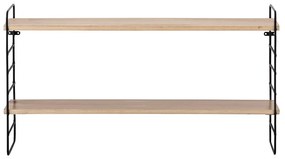 Többszintes paulownia fa polc North - Bloomingville