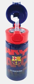FC Barcelona Barca alumínium szívószálas kulacs 500 ml