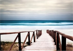 Fotótapéta Ocean Pier fa vinil tengeri 208x146 +ragasztó