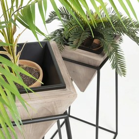 Star 2 db-os virágtartó szett - Kave Home