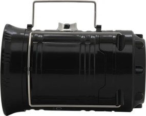 LED Hordozható szolár lámpa LED/1200mAh fekete