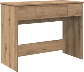 vidaXL Kozmetikai Asztal fiókkal Artisan tölgy 100 x 45 x 76 cm