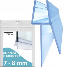 Paraván Ajtó Zuhanykabin Tömítés Alsó Vízszintes 7-8mm 110 CM