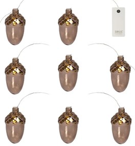 Karácsonyi fénydekoráció, izzók száma 8 db, hosszúság 105 cm Celina – Sirius