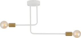 SIGMA LIGHTING 32379 GINO Mennyezeti Csillár Fehér, Arany E27 IP20