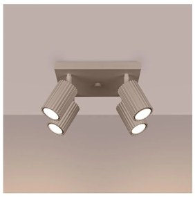 Brilagi - Spotlámpa CRESTO 4xGU10/10W/230V taupe