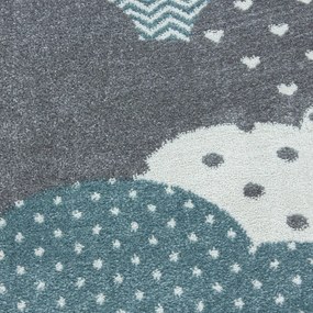Kék-szürke gyerek szőnyeg 120x170 cm Bambi – Ayyildiz Carpets