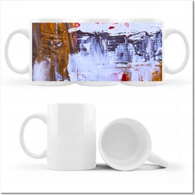 Nyomott mintás bögre Absztrakt Cassiopea