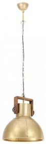 kerek sárgaréz ipari függőlámpa 25 W 40 cm E27