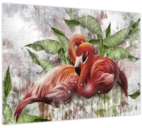 Kép - Flamingók (70x50 cm)
