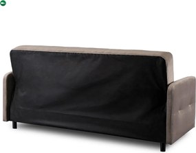 Zestaw 2x Sofa Rozkładana CUBA Beżowa